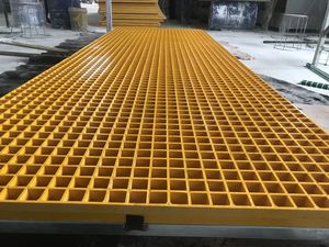 适用于高质量步行地板的码头甲板用低价玻璃纤维防滑迷你网面玻璃钢格栅