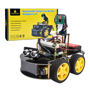 Keyes tudio Raspberry Pi 4B Roboter Smart Car Kit Himbeer Pi Roboter für Raspberry Pi 4GB 8GB