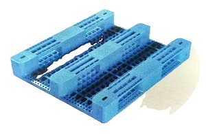 Pallet di plastica alla rinfusa impilabili pieghevoli contenitore di stoccaggio pieghevole scatola/bidone per stoccaggio alla rinfusa - Product Image 6