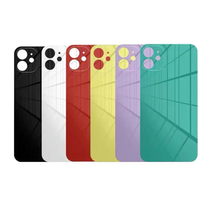 Colorful Mobile Phone Housings Replacement Back Cover Glass for iPhone 16 15 13 12 11 Pro Max XS Max XR Series - Product Image 5