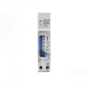 Timer AC DC 12V 24V 220V 24 Stunden Timer Preis Schule Wöchentlich Din Rail Digital Programmier barer Timer Schalter Max. Power Batterie 16 Amp