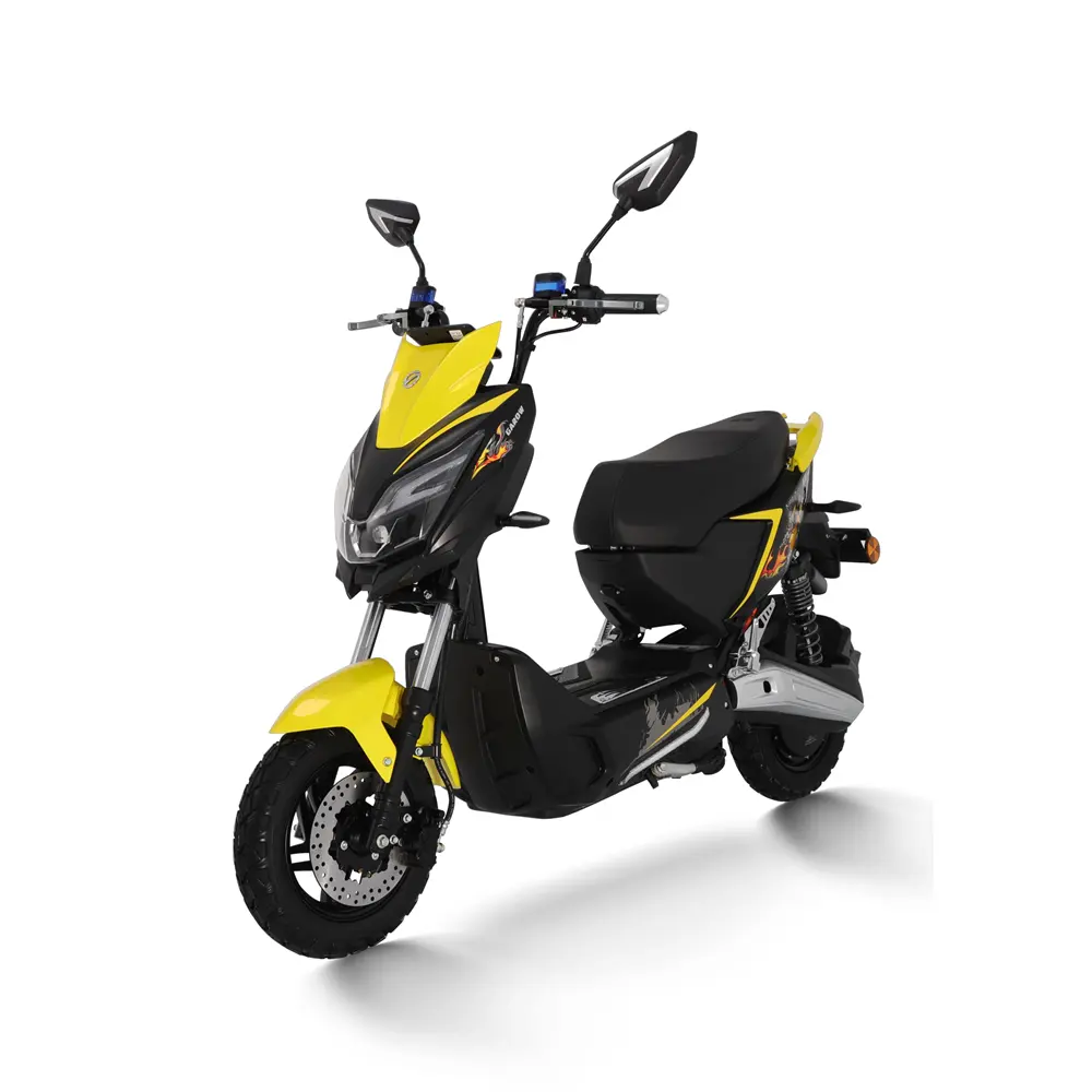 Moto 2024 Meilleure vente longue portée cyclomoteur 1000W/30h puissance Scooters navettage moto électrique abordable E moto