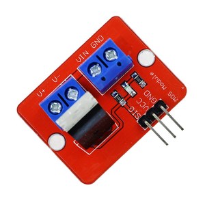 Elektronik-0-24V Top Mosfet Button IRF520 MOS Treiber modul IRF520 Module - Product Image 1