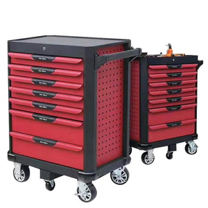 重负荷专业金属钢制车库车间工具箱橱柜台车套装带工具 - Product Image 2