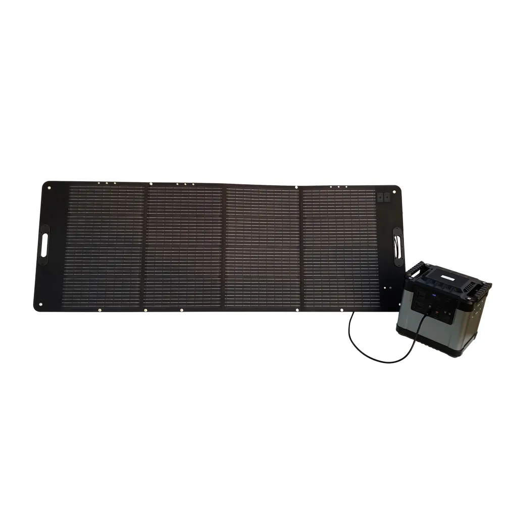 고효율 단결정 실리콘 방수 박막 휴대용 태양 전지 패널 200w