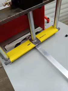 2025 yeni Mini pencere açısı köşe koruyucu kesme testere makinesi 220V kolay işletmek için 10000 PVC UPVC alüminyum Motor çekirdek PLC - Product Image 4