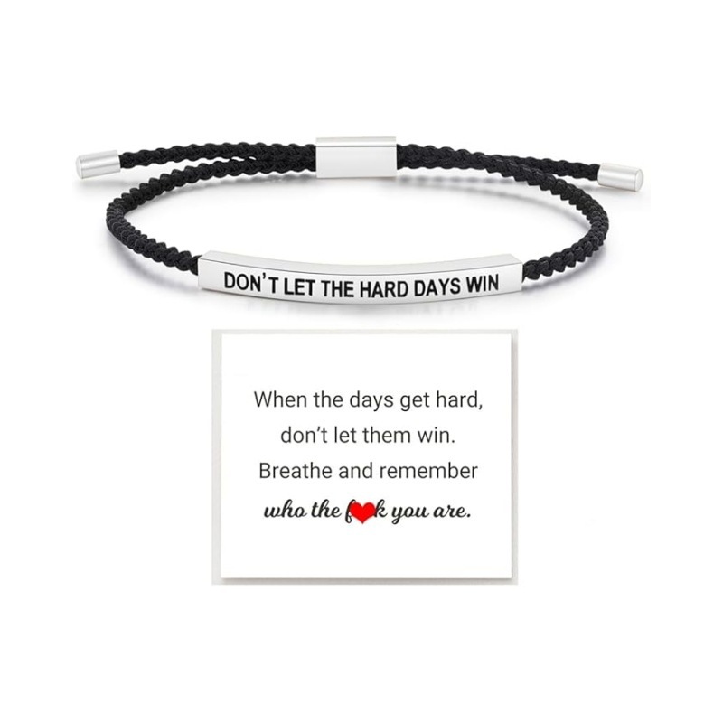 Corde noire + coude couleur acier + carte