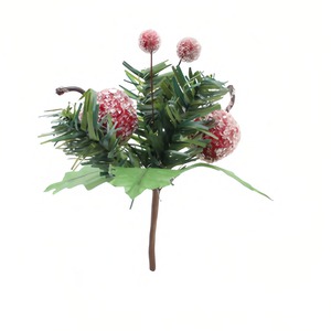 Christmas Creative Pine <strong>Twig</strong> Pine Needle Red Pine Cone Pendant <strong>DIY</strong> Accessories Decorations Packaging Gift Box Accessories - Product Image 1