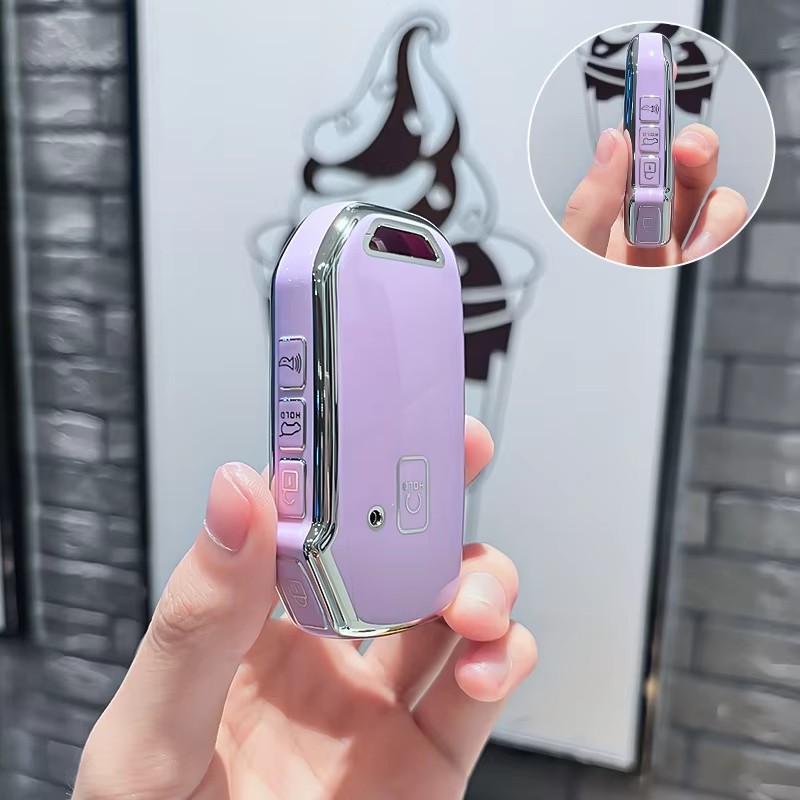 5 Buttons Purple