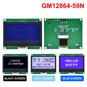 TZT 12864 IIC LCD-Modul 128 X64 I2C ST7567S COG Grafik bildschirm LCM-Panel 128x64 Punkt matrix bildschirm für Arduino