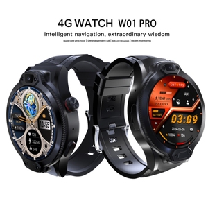W01pro 4g sim卡智能手表1.51英寸AMOLED屏幕200W相机930毫安电池2 + 16GB内存全球定位系统安卓智能手表 - Product Image 4