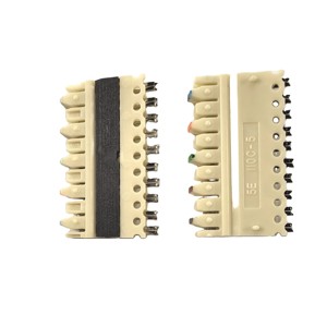 Precio competitivo 1U Voice Phone Patch Panel 100 pares 110 tipo de tarjeta de bloque de distribución para rack de red de 19 pulgadas - Product Image 5