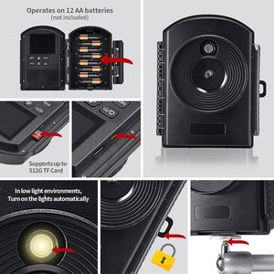 TL2000 Time Lapse <strong>Camera</strong> IP66 Waterproof LED Low Light Digital Timelapse Cameras Full Color HD Timer <strong>Camera</strong> 4K Video Recorder - Product Image 2