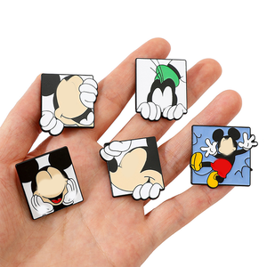 Bán Buôn Pins Phim Hoạt Hình Dễ Thương Sáng Tạo Trâm Tuyệt Vời Nhà Nhân Vật Kim Loại Huy Hiệu - Product Image 4