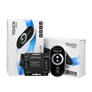 RGB-Controller Hoch leistungs 12V 18A RGB-LED-Streifen 433MHz Rf 6 Tasten Touch-Fernbedienung 5050 Smd RGB-LED-Controller