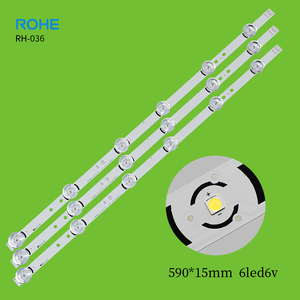 RH-036 32inch Smart <strong>Led</strong> Strip Light TV 6 <strong>Led</strong> 6V for Lnnotek DRT 3.0 32&quot; a B Type Rev0.2 With Big Lens - Product Image 2