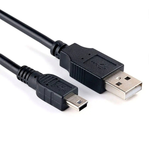 迷你USB电缆右90度5p充电24AWG手机电话迷你5针MP3 PM4相机USB电缆 - Product Image 2
