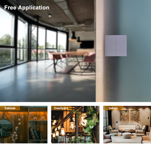 Smart Self Powered 7x7 20a Wi Fi Rf433 Wifi <strong>Tech</strong> 2 Channel Relay Module Touch 220v Suppliers Tu in Wall Wireless Light <strong>Switch</strong> - Product Image 4