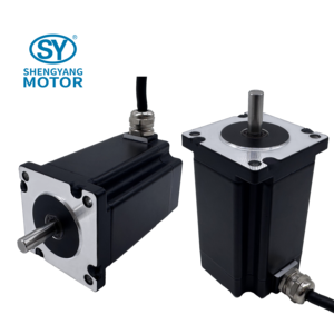 Moteur pas à pas hybride étanche <span class=keywords><strong>Nema</strong></span> <span class=keywords><strong>23</strong></span> IP65 57X57X56MM 24V 1Nm 2.8A 4 fils - Product Image 1