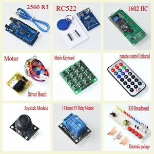 Mega2560 R3 Starter Kit Motor Servo Rfid Ultraschall-Entfernungs relais Lcd Für aArduino