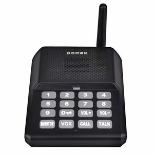 TSSD Wireless Business escritorio inteligente monitoreo bidireccional llamada de grupo solo VoIP sistema de intercomunicación para el hogar Banco walkie talkie