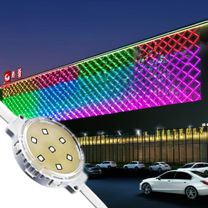 Digitales LED-Pixel licht modul 50mm WS2811 IC Vollfarb-RGBW-Pixel-LED DC24V-Eingang IP67 Wasserdichte weiße und RGB-Punkt leuchten - Product Image 1