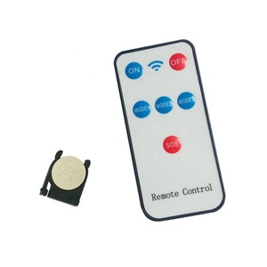 Taidacent6キー赤外線ワイヤレスリモコン6ボタン38KhzIRトランスミッターコントローラーLEDIRエミッター - Product Image 1