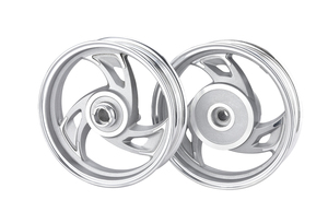 Bokun 10-inch <span class=keywords><strong>RUBY</strong></span> phiên bản màu Đỏ 3-nói phía trước đĩa phía sau trống Hợp kim nhôm rèn bánh xe trung tâm - Product Image 3