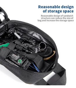 ערכת עזרה ראשונה טקטית ניידת להישרדות, בעלת תו תקן CE, מחומר אוקספורד, עמידה לחלוטין למים, 15*8*22 ס\\\"מ, לשימוש בטיולים ופעילויות חוץ. - Product Image 6