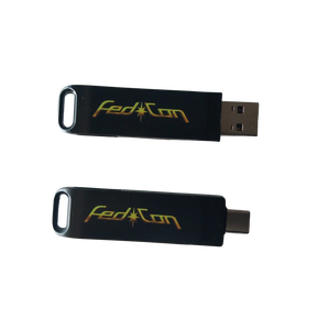 Akıllı Telefon Tablet Dizüstü Bilgisayar Masaüstü için Yüksek Hızlı ve Dayanıklı Siyah Metal Type-C USB Bellek Çubuğu - Product Image 6