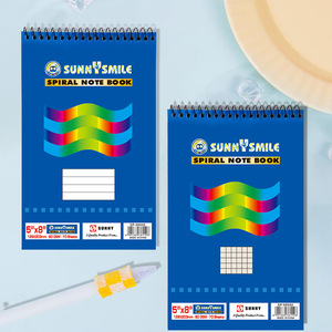 Cuaderno en espiral de fábrica, cuaderno en espiral de tapa dura, cuaderno pequeño para notas de escritura de trabajo escolar - Product Image 6