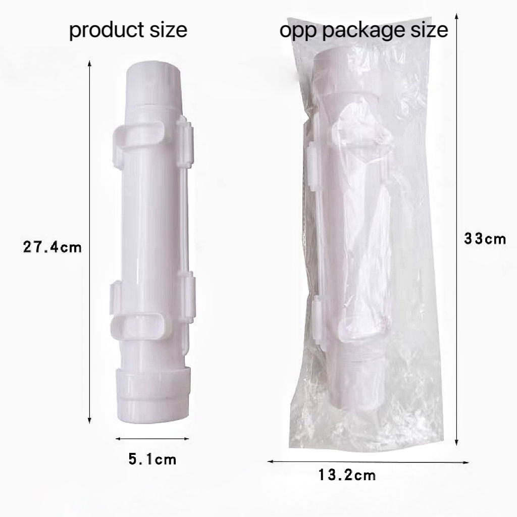 Blanco con bolsa OPP