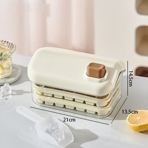 <strong>Custom</strong> Summer DIY Easy Release <strong>Ice</strong> <strong>Block</strong> Mold 32/64 Grids One Button <strong>Ice</strong> Box for Drinks-Coffee Whisky <strong>Ice</strong> Made Easy <strong>Maker</strong> - Product Image 5
