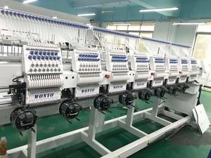 Direct Factory 8-Head Embroidery Machine Computerized New Condition <strong>Software</strong> for Home <strong>Use</strong> Featuring Core Motor Bearing Engine - Product Image 3