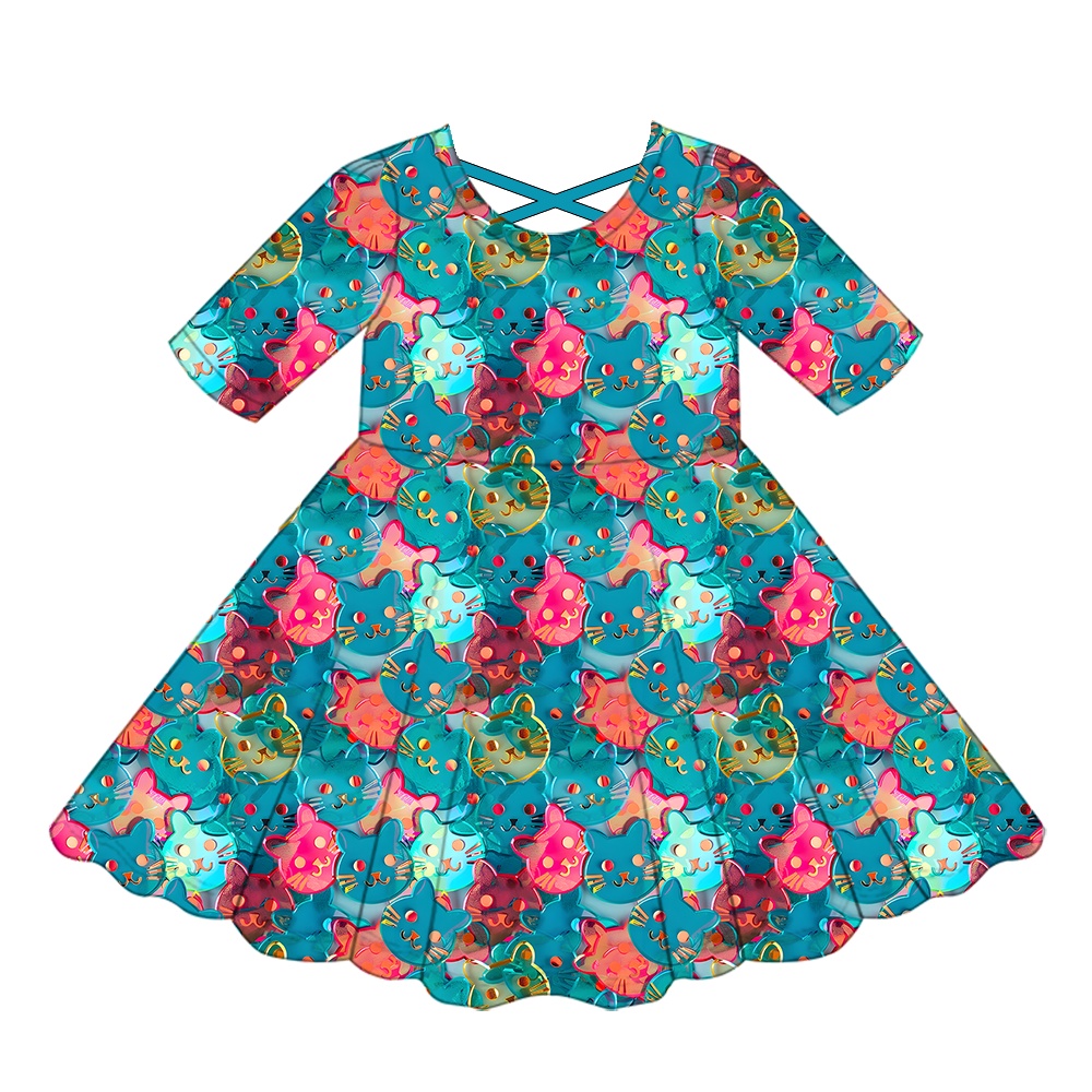 Chats turquoise