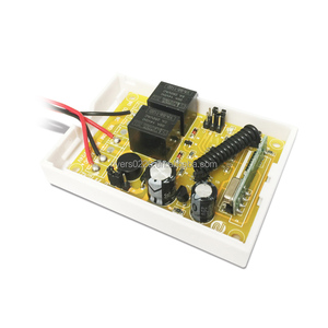 433MHz AC DC12 24V 2-Kanal-Relais schalter für drahtlose Fernbedienung Lernen Sie die Codierung für die Vorwärts umkehr des Linear antriebs - Product Image 3