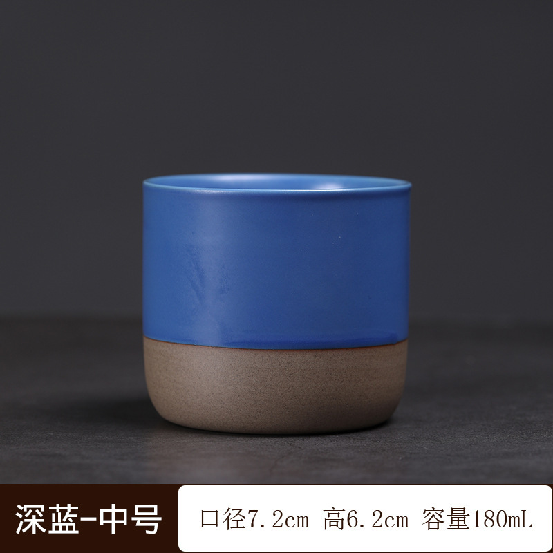 Two-tone cup-dark blue-medium size