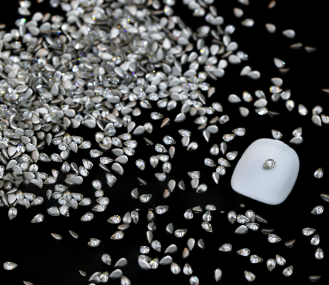 Poire blanche - 2*3mm