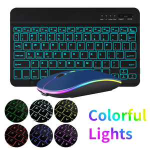 Computadora de escritorio USB delgada, nuevo teclado óptico inalámbrico BT, Combo de ratón, Material ABS para PC, portátil, interfaz de unidad USB 3,0 - Product Image 6