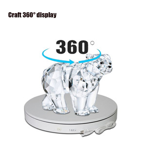 BKL 40cm 16in Turntable 3D Scanning Video Shooting Photography <strong>Rotating</strong> Platform 360 Degree <strong>Rotating</strong> <strong>Display</strong> <strong>Stand</strong> - Product Image 4