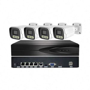 Tuya App Sistema de Cámara de Seguridad CCTV con Detección Humana de IA, WDR 4MP 6MP 8MP 4CH 8CH 16CH POE NVR 5MP POE - Product Image 1