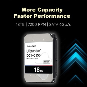 <span class=keywords><strong>WD</strong></span> WUH721818ALE6L4ウルトラスターHC550 3.5 "18テラバイトヘリウムシールエンタープライズSATA HDDラップトップ用内蔵ポータブルハードディスク