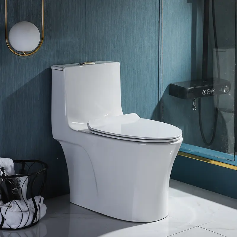 Moderne Sanitär keramik Comode Toiletten schüssel amerikanischen Stil Toiletten preise WC Bad Falle Dual Flush Boden Toilette