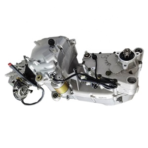 Cqjb高品質のvツインオートバイエンジン 1 シリンダー水冷atv GY6 300CCオートバイのエンジン組立