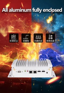 USB Fanless 4* Industrial Mini PC I5 10210U &amp; I7 10510Ui Multi-Operating <strong>System</strong> <strong>Embedded</strong> Mini <strong>Computer</strong> - Product Image 4
