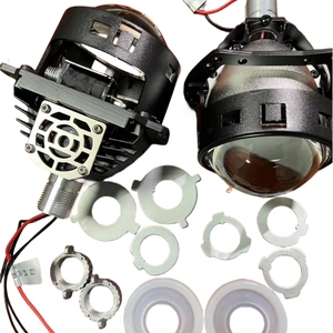 Süper parlak 50W LED otomatik lamba 2.5/3.0 inç Hi Lo işın projektör Lens 6000k renk sıcaklığı farlar - Product Image 4