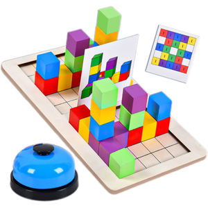 Multifunctional 3D <strong>Reasoning</strong> <strong>Logical</strong> Thinking Games Interactive Puzzle Stacking Toys for Kids Stacking Toy