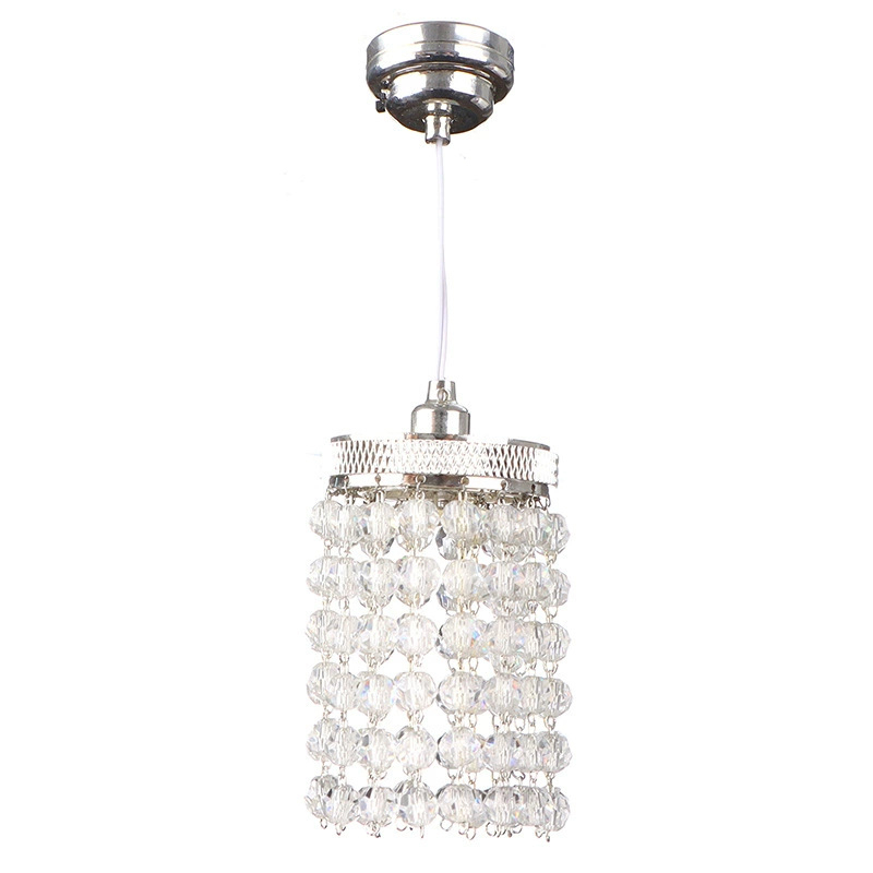 #02 Silver Crystal Lamp