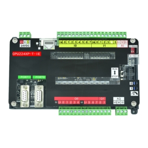 Ethernet PLC Industrial Control Board Compatible with S7-200 CPU224XP 2AD1DA 14 <strong>Input</strong> 10 <strong>Output</strong> <strong>2</strong>*PPI RTC PID Controller