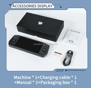 Yeni Powkiddy X28 elde kullanılır oyun konsolu Android 11 Unisoc kaplan T618 hediyeler için 5.5 inç dokunmatik ekran el Retro oyun konsolu - Product Image 3